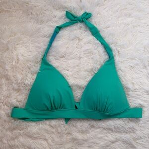 Victorias Secret Womens Bikini Top Size L Mint Green Swimwear Beach Tropical